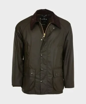 Flash Sale Barbour Classic Bedale Wax Jacket in Olive Green