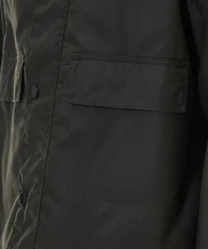 Discount Barbour Spey Wax Jacket in Olive Green