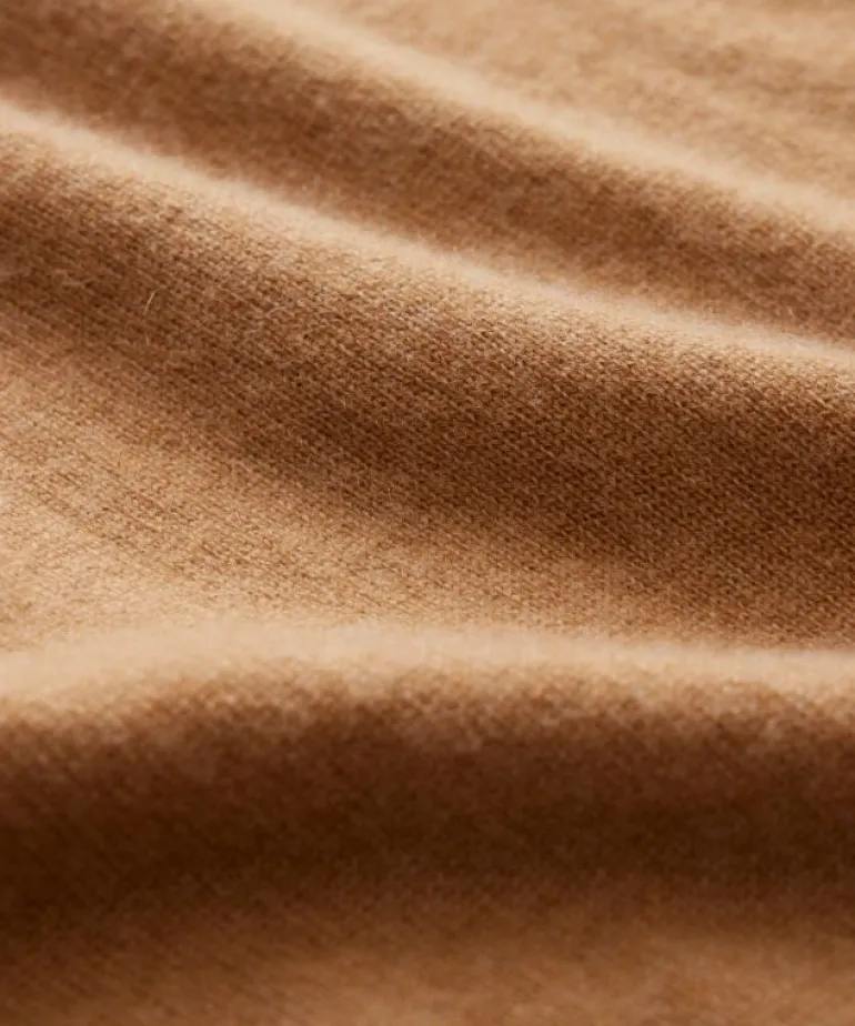 Fashion Todd Snyder Cashmere Turtleneck in Camel Brown