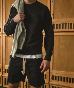 Flash Sale Todd Snyder + Champion Champion Midweight Pocket Sweatshirt in Black