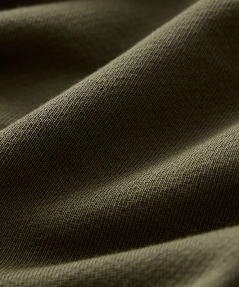 Hot Todd Snyder + Champion Champion Midweight Popover Hoodie Sweatshirt in Dark Moss Green