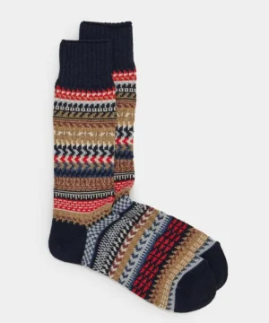 New CHUP Socks Chup Dry Valley Cotton Sock in Midnight Blue