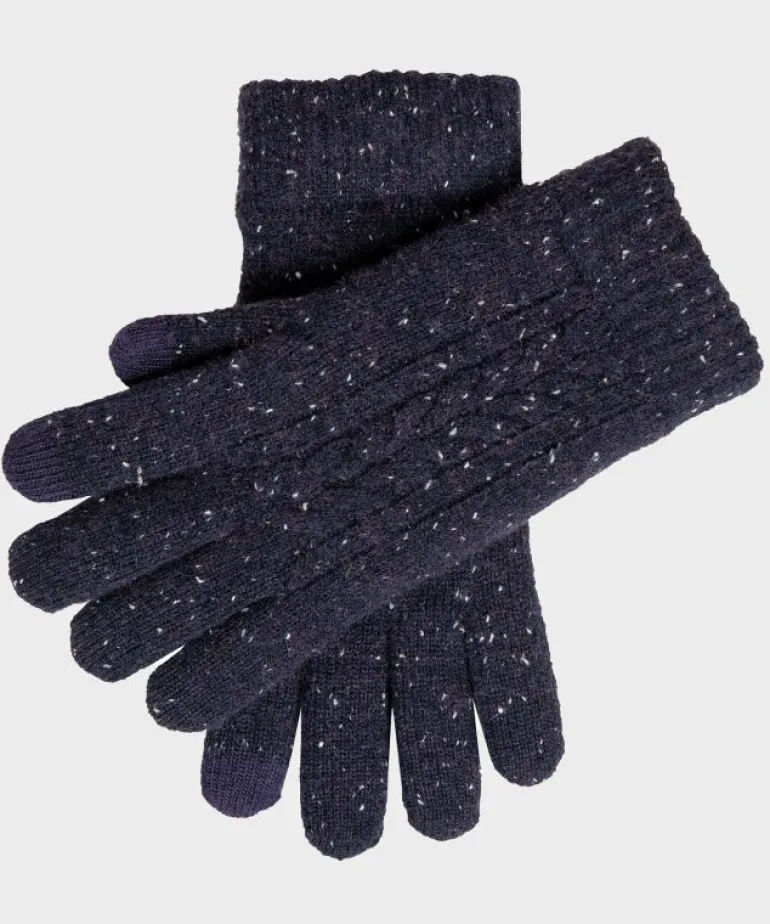 Discount Dents Gloves Dents Lacock Donegal Glove in Navy Blue