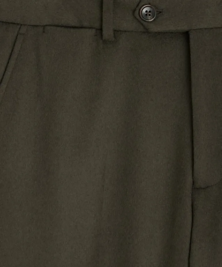Sale Todd Snyder Italian Cashmere Sutton Trouser in Snyder Olive Green