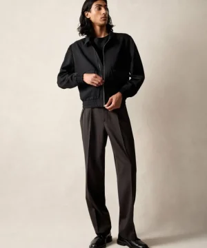 Clearance Todd Snyder Italian Gabardine Grant Jacket in Black