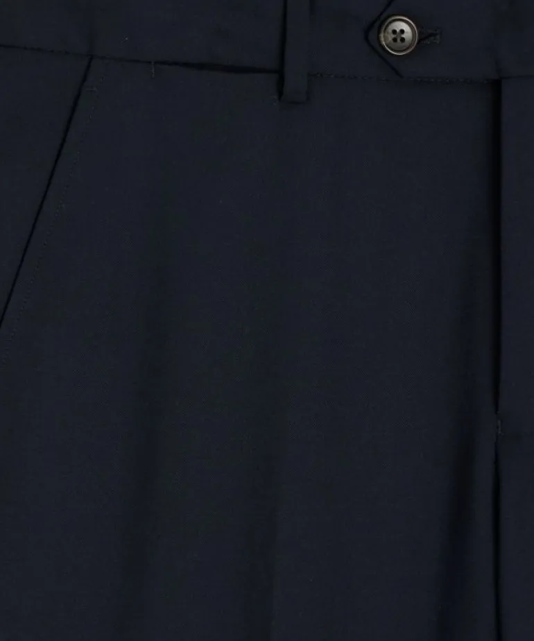 Clearance Todd Snyder Italian Gabardine Sutton Trouser in Navy Blue