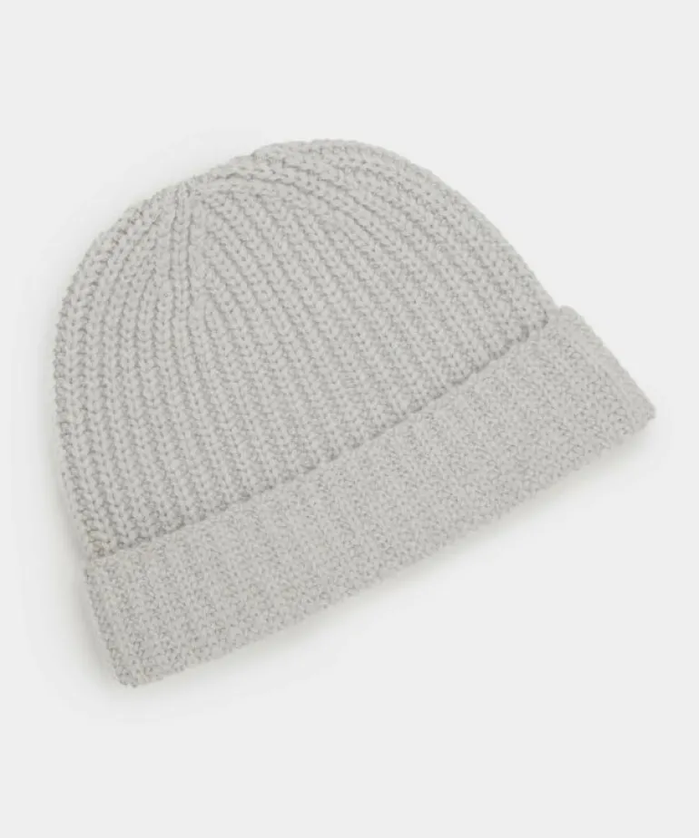 Hot Todd Snyder Italian Recycled Cashmere Beanie in Silver Mist Grey