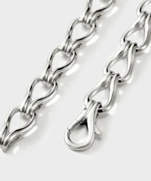 Best John Hardy Sterling Silver Surf Link Necklace Multi