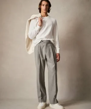 Sale Todd Snyder Lightweight Mini Waffle Tee in Antique White