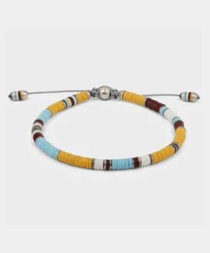 Store Maor Boho Bracelet in Yellow Mix Blue