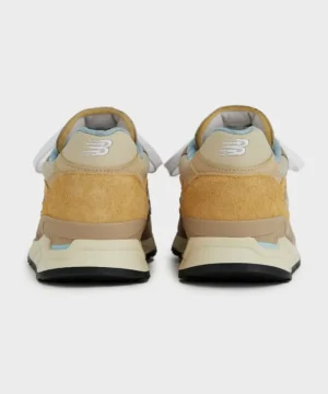New New Balance Made in USA 998 in Incense Sandstone Yellow