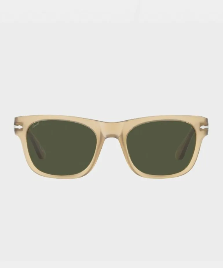 Shop Persol PO3269S in Beige Blue