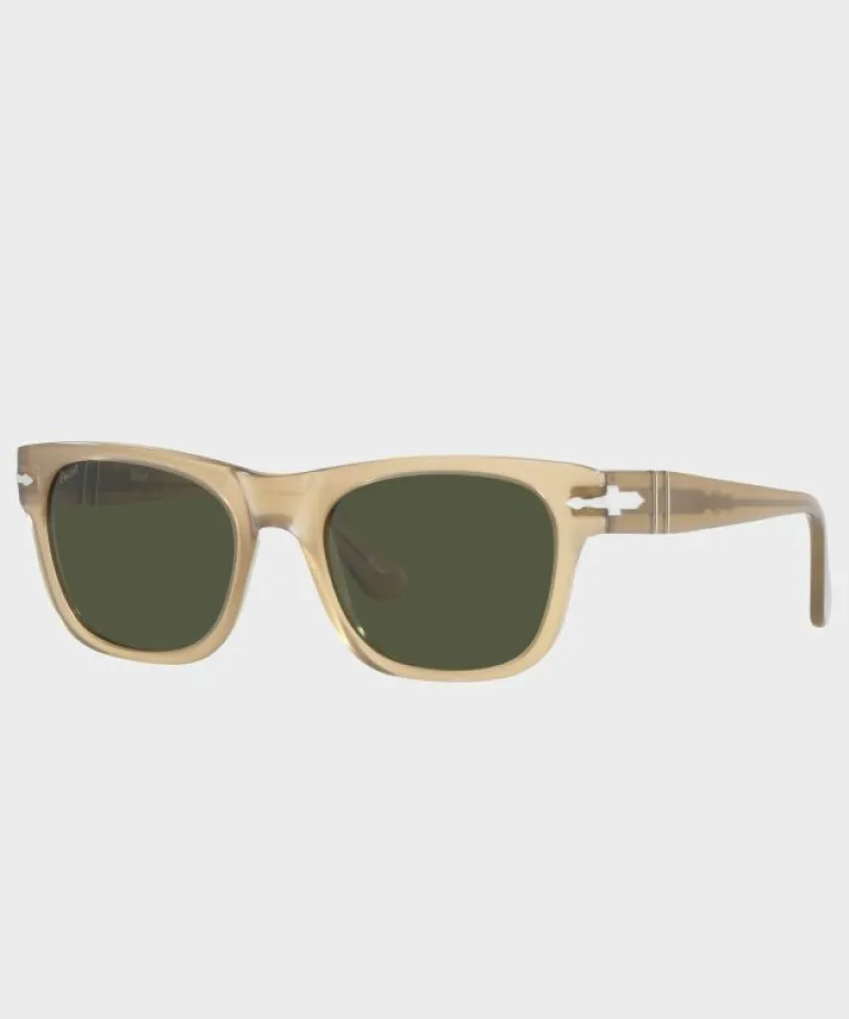 Shop Persol PO3269S in Beige Blue