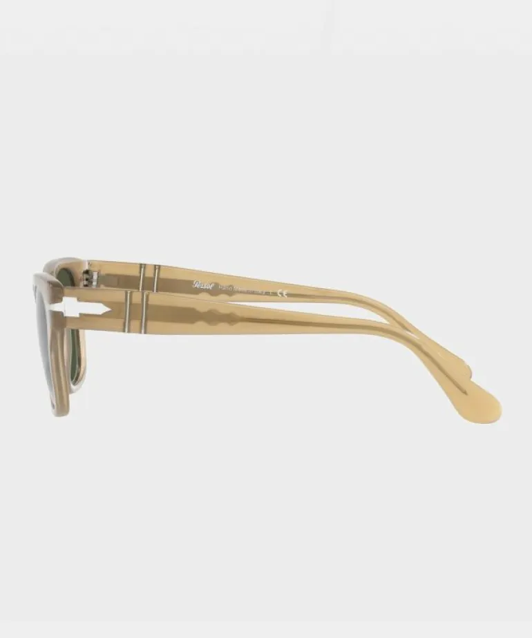 Shop Persol PO3269S in Beige Blue