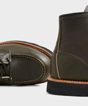 Outlet Red Wing Shoes Red Wing 6 in Classic Moc in Alpine Green