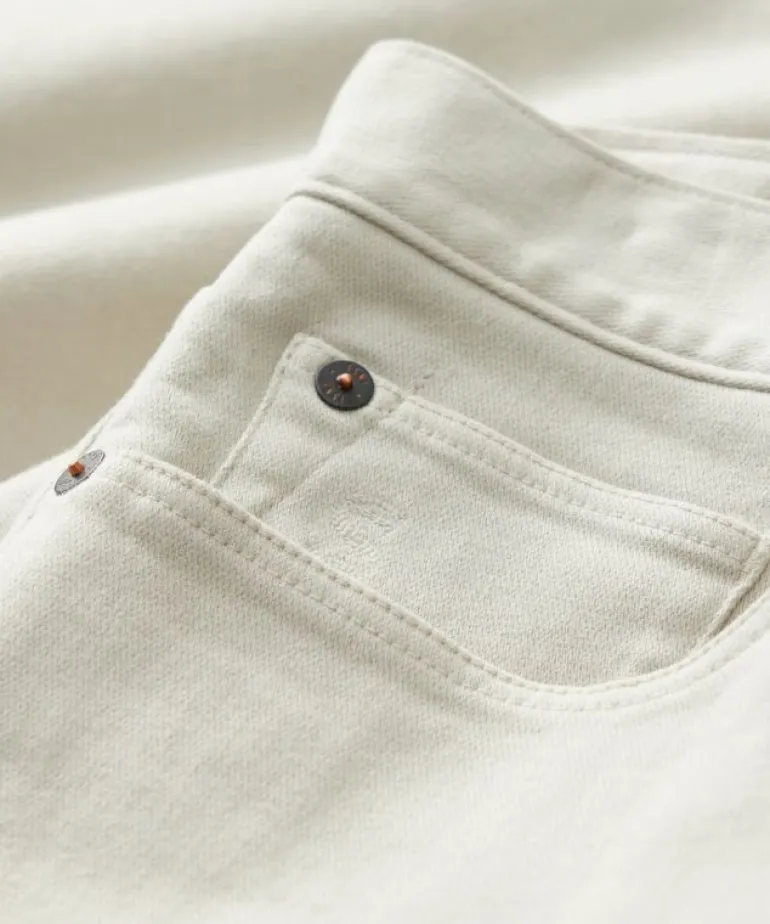 Discount Todd Snyder Slim Fit 5-Pocket Chino in Stone White