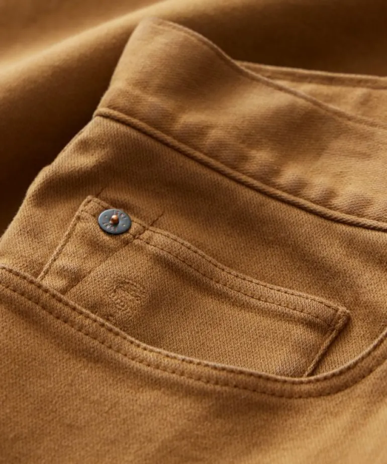Best Todd Snyder Slim Fit 5-Pocket Chino in Leather Brown
