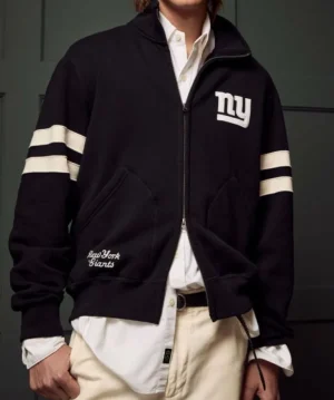 Cheap Fanatics Todd Snyder + NFL by Giants Full-Zip Fleece Sweatshirt Black
