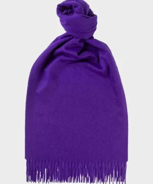 Online Todd Snyder + Joshua Ellis Todd Snyder x Joshua Ellis Classic Cashmere Scarf in Purple
