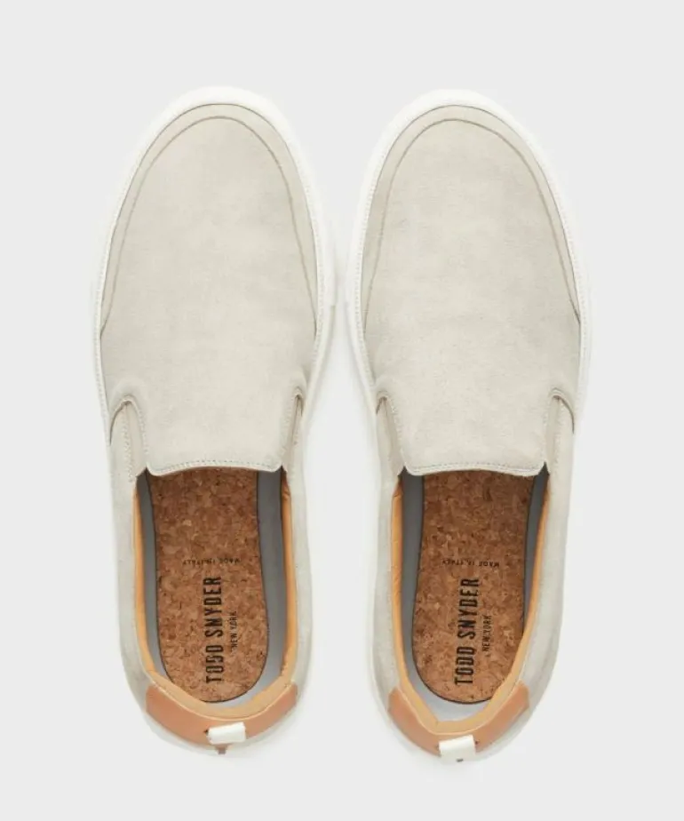 Hot Todd Snyder Tuscan Slip-On in Stone Grey