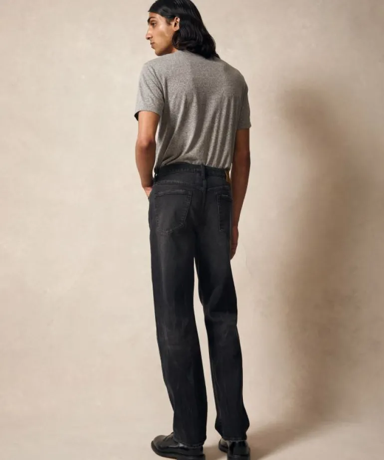 Shop Todd Snyder Vintage Straight Selvedge Jean in Worn Wash Black